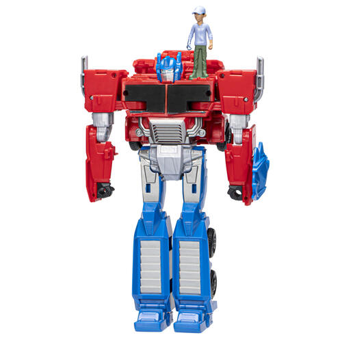 Transformers EarthSpark Spin Changer Optimus Prime and Robby Malto