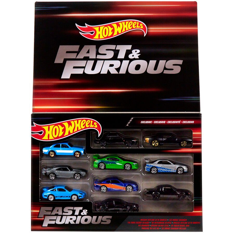 Hot Wheels Fast & Furious (10 Cars-Pack) | Toys