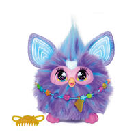 Furby 菲比精靈紫色菲比互動玩具