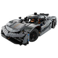 Lego樂高 technic ® 科技玩具 Koenigsegg Jesko Absolut Grey Hypercar 42173