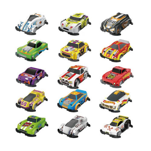 Hot Wheels Pull Back Racing Set - Assorted