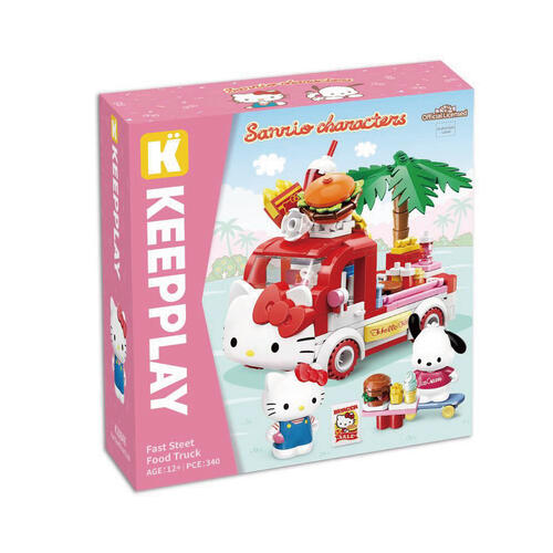 Keepplay Hello Kitty & Pochacco's Fast Steet Food Truck