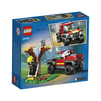 LEGO樂高 City系列 4x4 消防車救援 60393