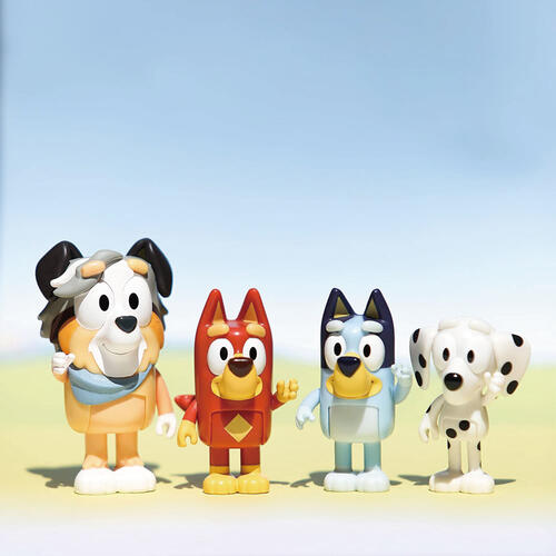 Bluey S4 Figure 4pk - School Pack