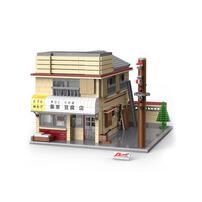 Cada Initial D 1:24 Official Fujiwara Tofu Store Brick Model