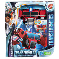 Transformers EarthSpark Spin Changer Optimus Prime and Robby Malto