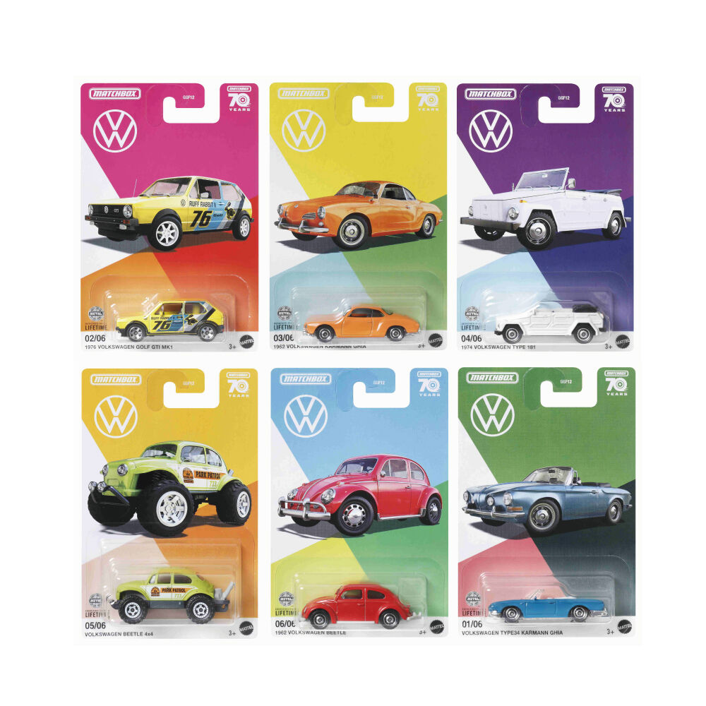 MatchBox火柴盒小汽車-滾輪主題系列- 隨機發貨| Toys