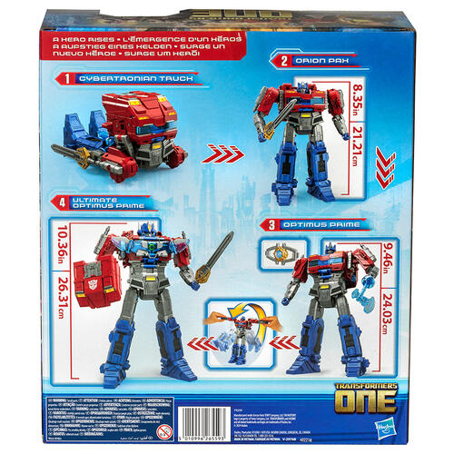 Transformers TF1 POWER FLIP OPTIMUS PRIME