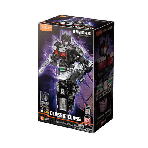 Blokees Transformers 變形金剛 - 可動積木人超越版-Nemesis Prime