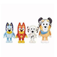 Bluey S4 Figure 4pk - School Pack