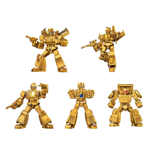 Blokees Transformers 變形金剛-可動積木人黃金典藏版 加贈特典展示盒