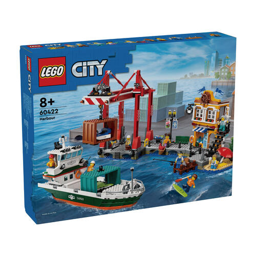 Lego樂高 濱海港口和貨船 60422