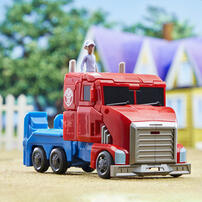 Transformers EarthSpark Spin Changer Optimus Prime and Robby Malto