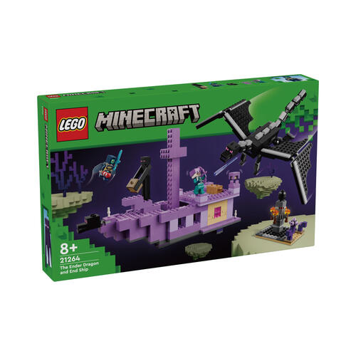 Lego樂高 Minecraft The Ender Dragon and End Ship 21264